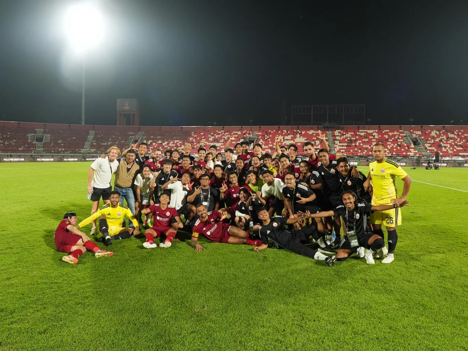 Skuad Persija Jakarta dalam Piala Presiden 2026.