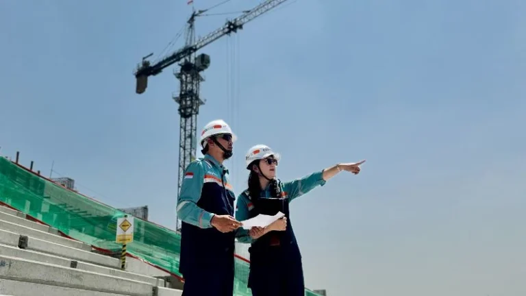 PT Wijaya Karya Bangunan Gedung Tbk (WEGE) membukukan pendapatan sebesar Rp404,85 miliar pada semester I 2026.