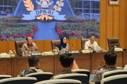 DPR RI menerima audiensi perwakilan Forum Komunikasi Rakyat Pati, 24 Agustus 2026, di Kompleks Parlemen, Jakarta.