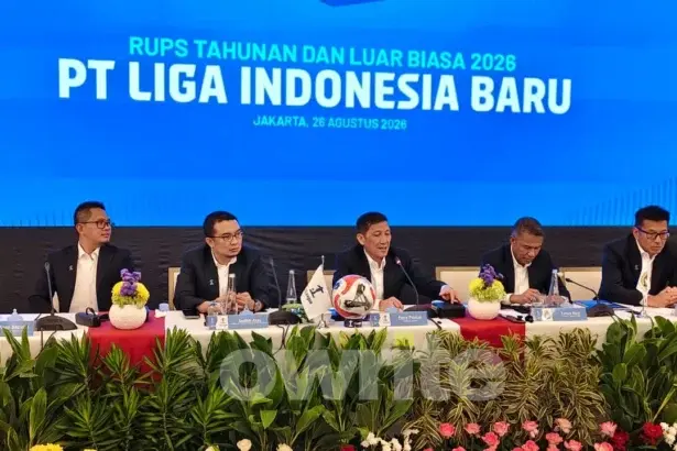 RUPS Tahunan dan Luar Biasa 2026 PT Liga Indonesia Baru di Jakarta, 26 Agustus 2026.