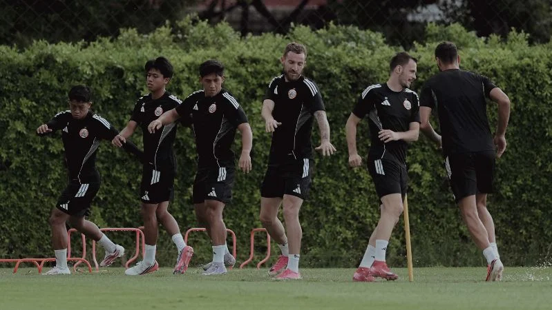 Persija Jakarta jalani pemusatan latihan di Thailand.