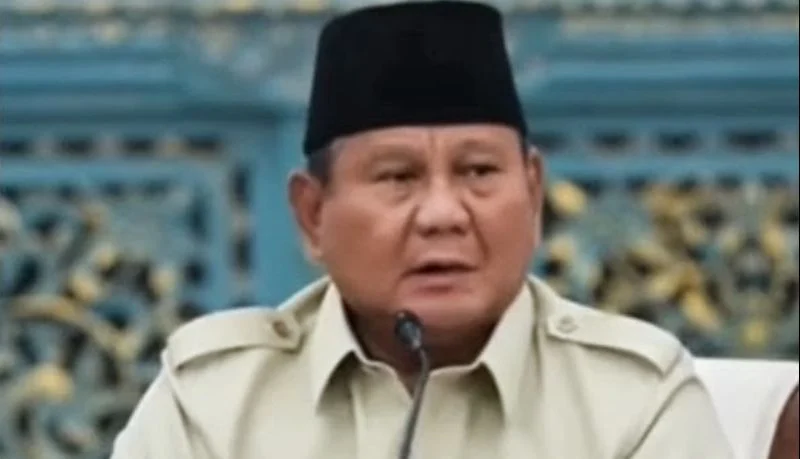 Presiden RI Prabowo Subianto saat membahas situasi geopolitik di Timur Tengah.