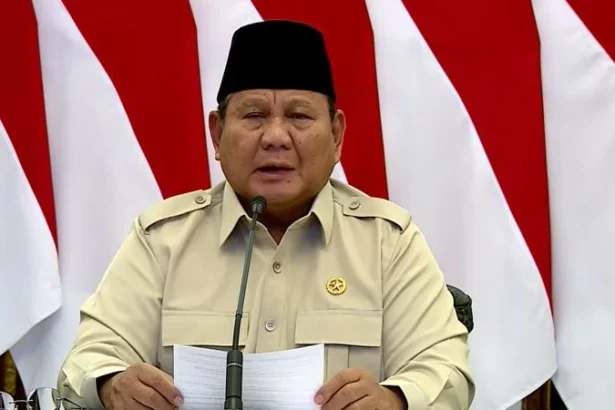 Presiden RI Prabowo Subiannto.