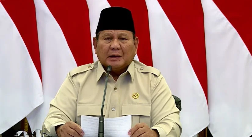Presiden RI Prabowo Subiannto.