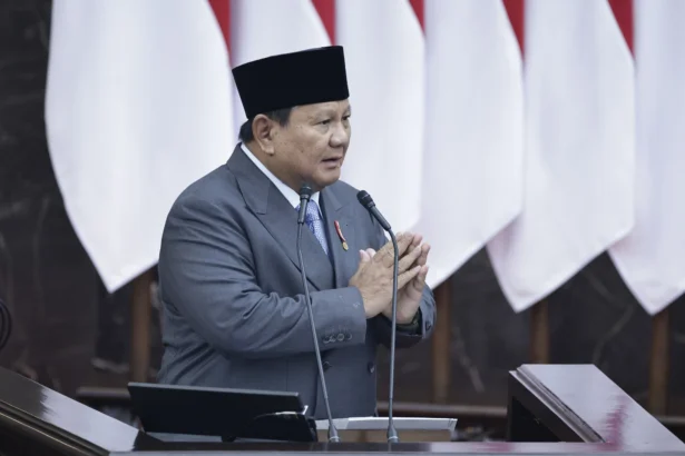 Presiden Prabowo Subianto pidato di Sidang Tahunan MPR tahun 2026. (Sumber: Dok. DPR)