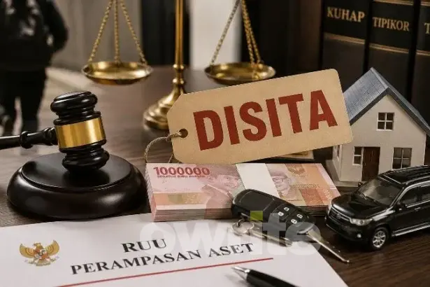 Ilustrasi pembahasan RUU Perampasan Aset