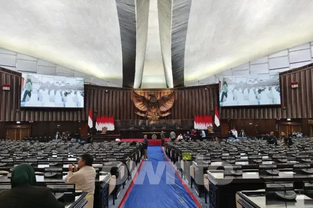 Ruang Sidang Paripurna DPD RI.