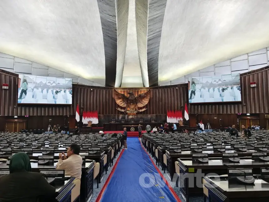 Ruang Sidang Paripurna DPD RI.