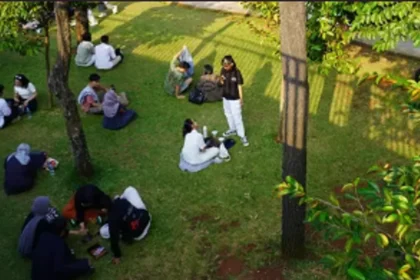 Taman Literasi Martha Christina Tiahahu di Blok M