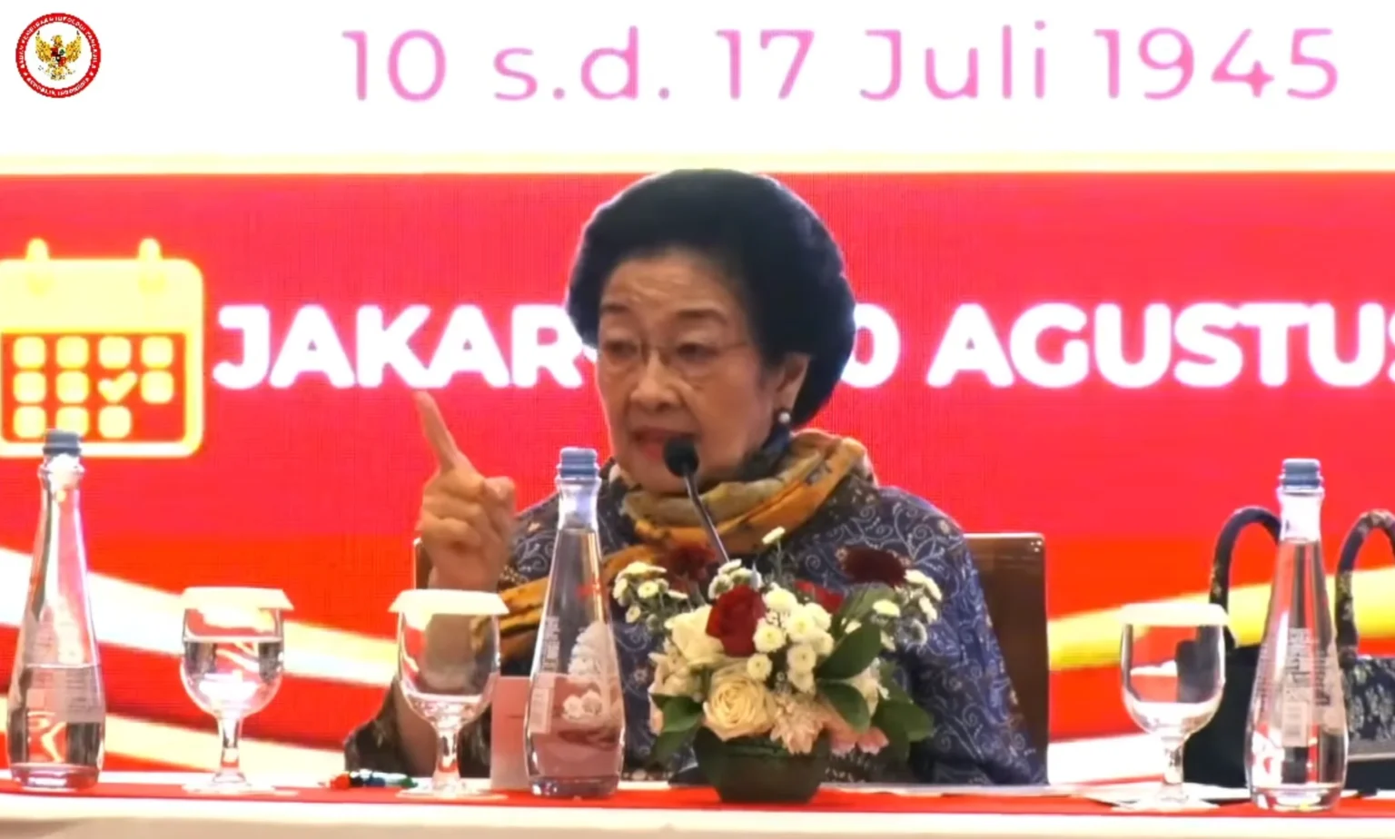 Presiden ke-5 RI Megawati Soekarnoputri. (Sumber: YouTube BPIP RI)
