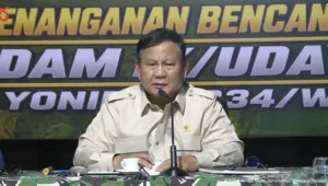 Presiden Prabowo Subianto di NTT. (Sumber: YouTube Sekretariat Presiden)