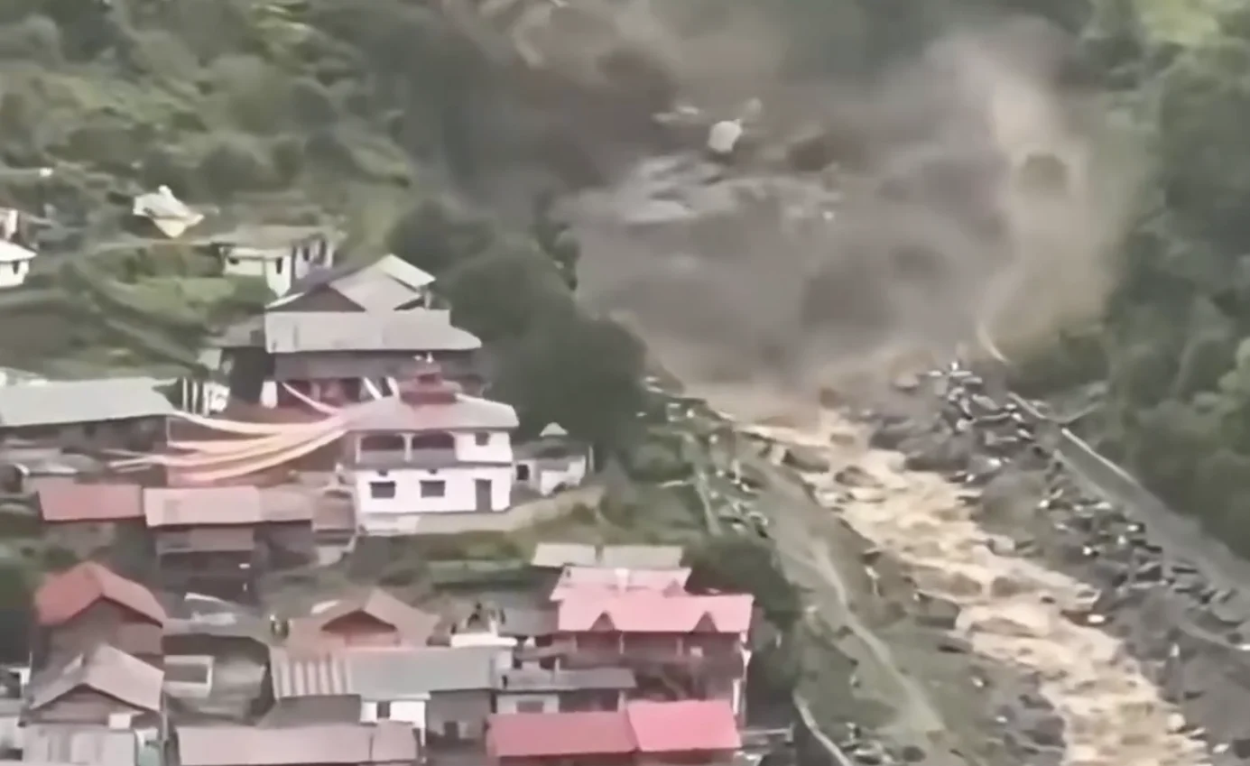 Banjir Bandang di Nepal-China. (Sumber: X)