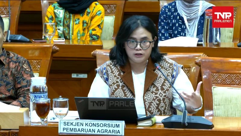 Sekjen Konsorsium Pembaruan Agraria (KPA) Dewi Kartika.
