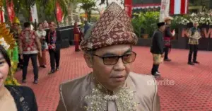Ketua KPK Setyo Budiyanto di gedung KPK, 17 Agustus 2026.