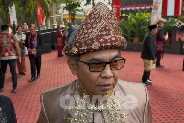 Ketua KPK Setyo Budiyanto di gedung KPK, 17 Agustus 2026.