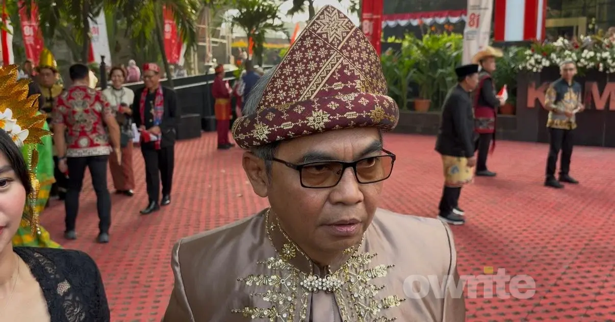 Ketua KPK Setyo Budiyanto di gedung KPK, 17 Agustus 2026.
