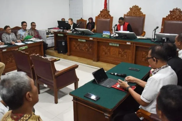 Sidang praperadilan yang diajukan Febrie Adriansyah di Pengadilan Negeri Jakarta Selatan.