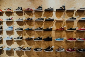 Koleksi sneakers.