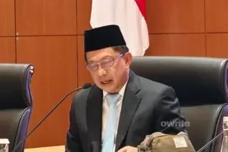Menteri Dalam Negeri Tito Karnavian mengatakan Konferensi Pers RAPBN & Nota Keuangan Tahun Anggaran 2027 di Kantor Pusat Direktorat Jenderal Pajak (DJP), Jumat, (14/8).