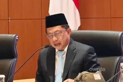 Menteri Dalam Negeri Tito Karnavian mengatakan Konferensi Pers RAPBN & Nota Keuangan Tahun Anggaran 2027 di Kantor Pusat Direktorat Jenderal Pajak (DJP), Jumat, (14/8).