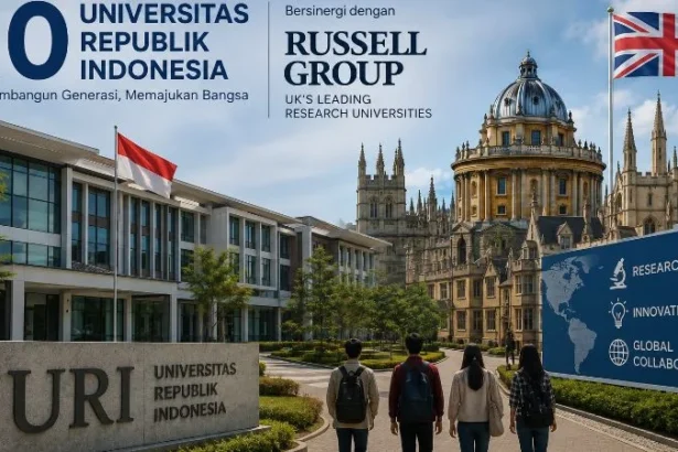 Pemerintah RI punya rencana melibatkan Russel Group dalam membangun URI.