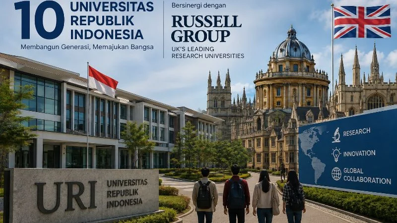 Pemerintah RI punya rencana melibatkan Russel Group dalam membangun URI.