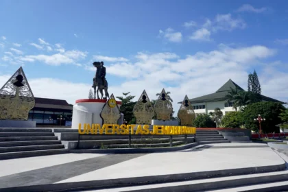 Salah satu bagian Universitas Jenderal Soedirman.