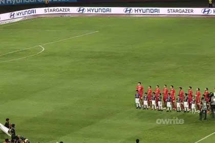 Timnas Indonesia vs Timnas Vietnam di Stadio Pakansari. (Sumber: Owrite/Hadi Febriansyah)