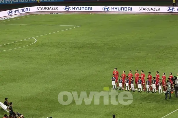 Timnas Indonesia vs Timnas Vietnam di Stadio Pakansari. (Sumber: Owrite/Hadi Febriansyah)