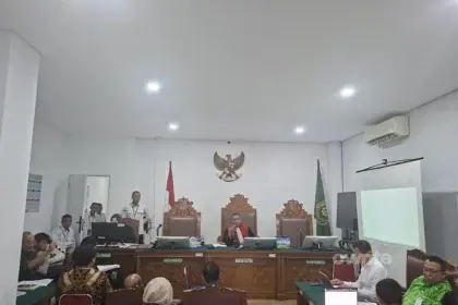 Yunus Husein, eks Kepala PPATK, menjadi saksi ahli dalam sidang praperadilan eks Jampidsus Kejagung Febrie Adriansyah, 24 Agustus 2026, di Pengadilan Negeri Jakarta Selatan.