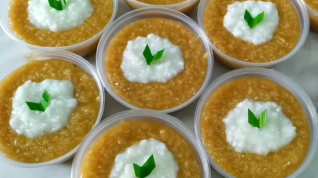 Penampakan bubur merah putih