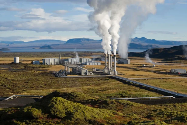 Gambar ilustrasi geothermal energi