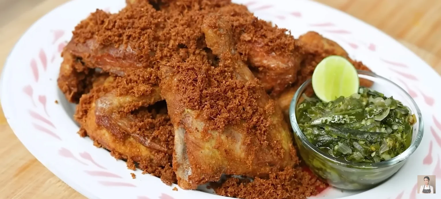 Ayam Goreng Padang ala Rumah Makan