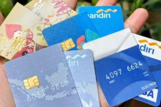 Ilustrasi kartu debit