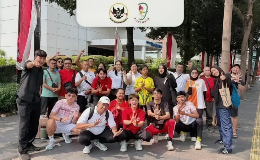 Atlet Tuli Indonesia menggalang