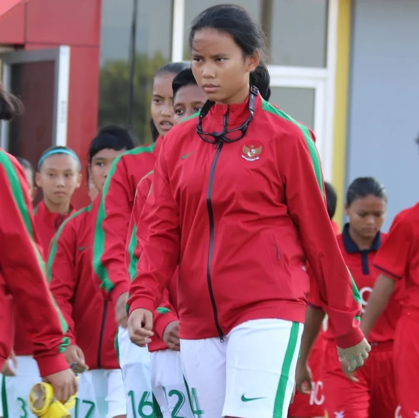 Pemain Timnas Sepak Bola Putri Indonesia, Shalika Aurelia (Sumber: Instagram/@shalika.aurelia)