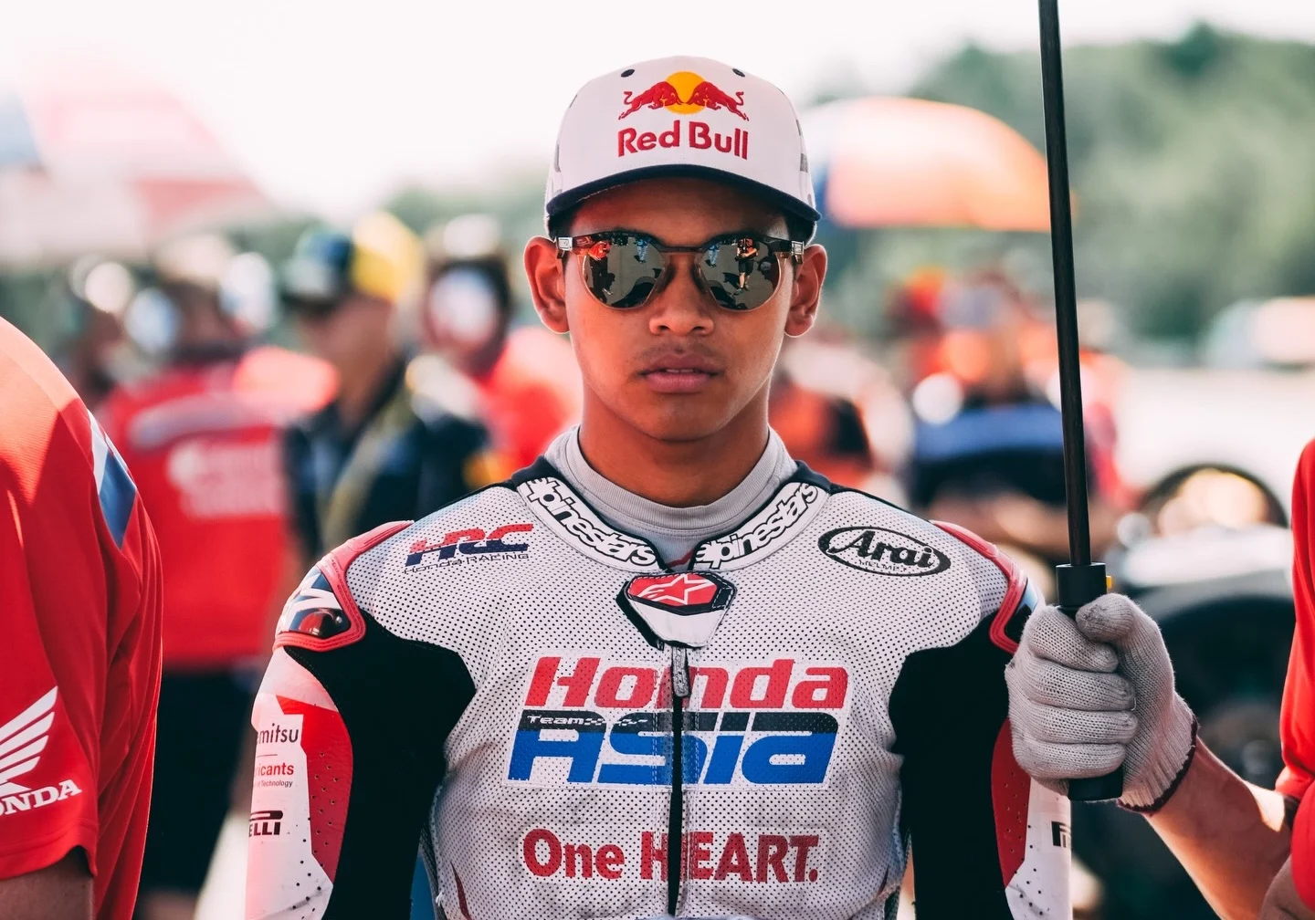 Veda Ega Pratama mempersiapkan diri menghadapi seri Moto3 Aragon 2026.