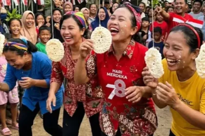 Lomba makan kerupuk