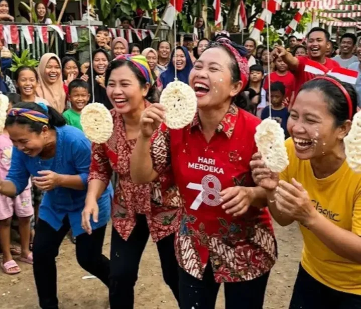Lomba makan kerupuk