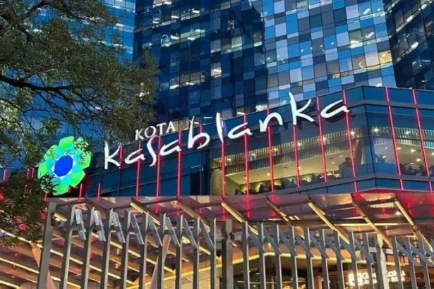 Mall Kota Kasablanka di Jakarta Selatan.