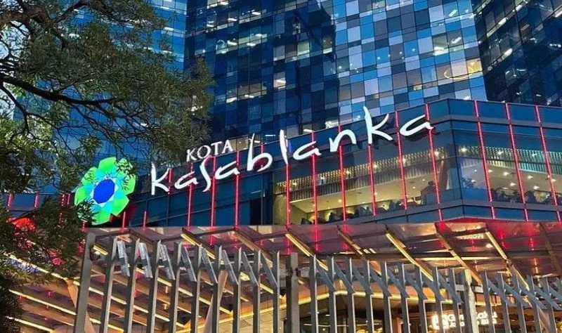 Mall Kota Kasablanka di Jakarta Selatan.