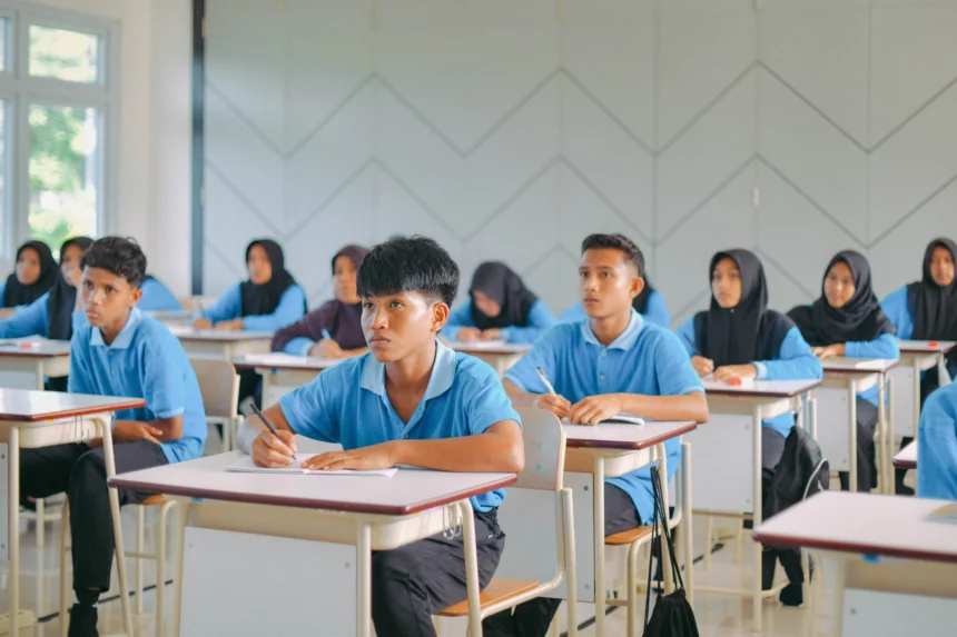 Ilustrasi siswa sekolah