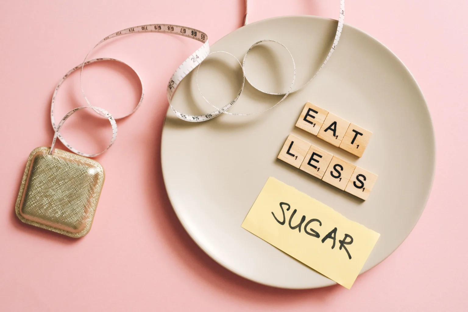 Ilustrasi Label Less Sugar