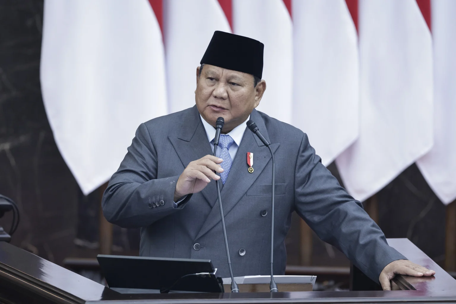 Presiden Prabowo Subianto Pidato di Sidang Tahunan MPR 2026. (Sumber: Dok. DPR)