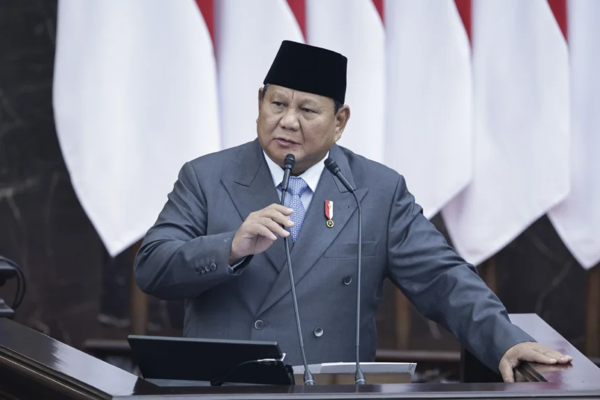 Presiden Prabowo Subianto Pidato di Sidang Tahunan MPR 2026. (Sumber: Dok. DPR)