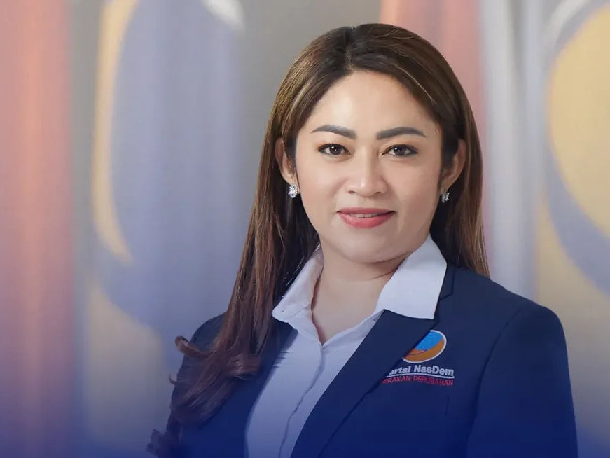 Anggota DPR dari Fraksi Partai Nasdem Eva Stevany Rataba. (Sumber: IG Eva Stevany Rataba)