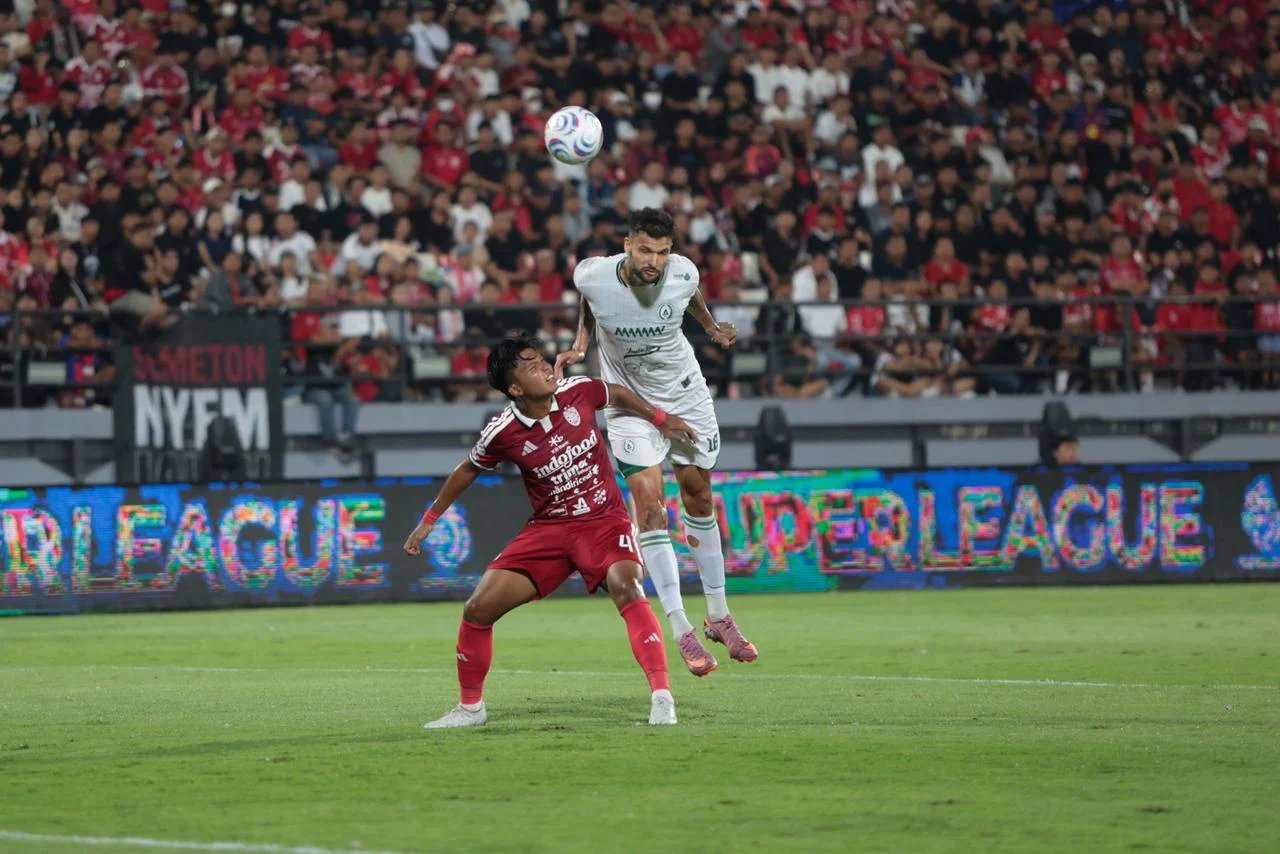 Bali United melawan PSS Sleman di Stadion Kapten I Wayan Dipta dalam BRI Super League 2026/2027, 4 September 2026.