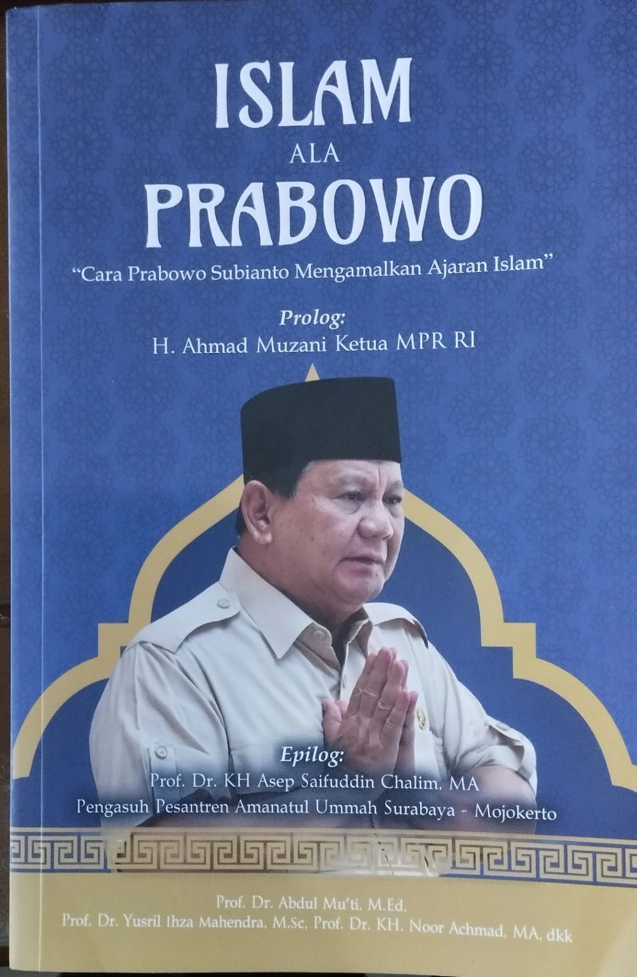 Buku Islam Ala Prabowo.