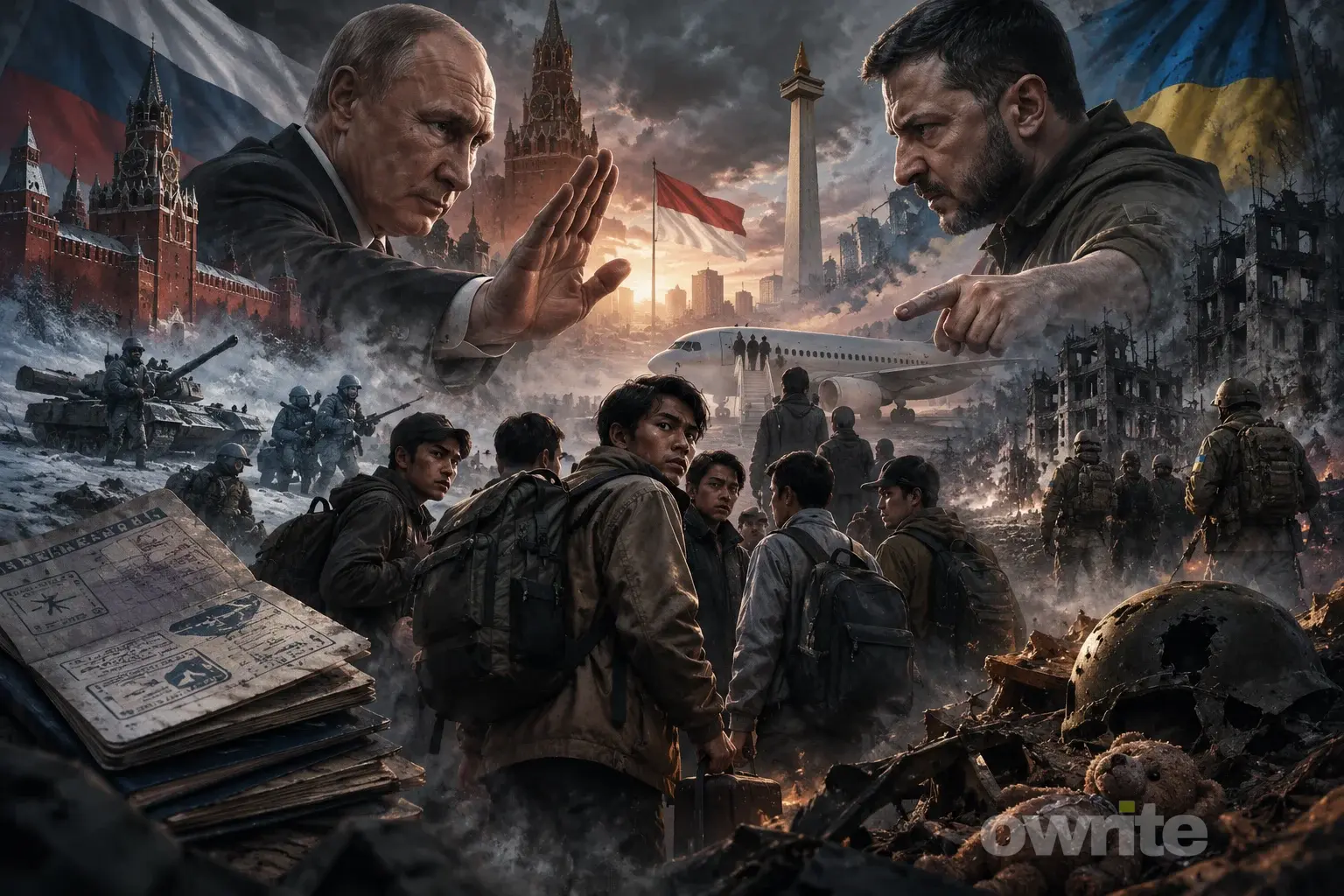 Ilustrasi WNI gabung Angkatan Bersenjata Rusia.