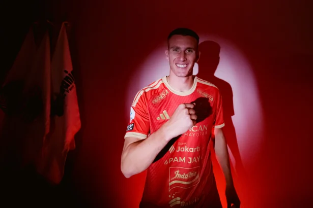 Striker asal Kroasia, Ivan Mamut, resmi gabung Persija. (Sumber: Media Persija)